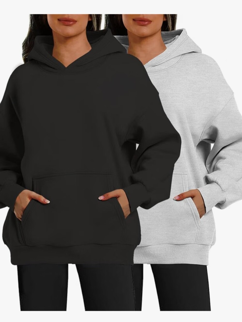 Womens Oversized Hoodies Sweatshirts Fleece Hooded Pullover Tops Sweaters Casual